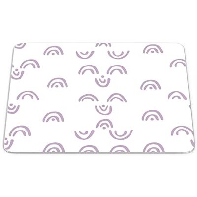 Bonamaison , Rechthoek digitaal bedrukte muismat, antislip onderkant, voor kantoor en thuis, afmetingen: 22x18 cm Bonamaison , Rechthoek digitaal bedrukte muismat, antislip onderkant, voor kantoor en thuis, afmetingen: 22x18 cm