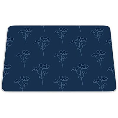 Bonamaison , Rechthoek digitaal bedrukte muismat, antislip onderkant, voor kantoor en thuis, afmetingen: 22x18 cm Bonamaison , Rechthoek digitaal bedrukte muismat, antislip onderkant, voor kantoor en thuis, afmetingen: 22x18 cm