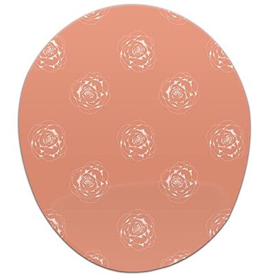 Bonamaison , Ergonomische muismat met polssteun, digitaal bedrukte muismat tegen schede problemen, antislip onderkant, voor kantoor en thuis, afmetingen: 20 x 23 cm Bonamaison , Ergonomische muismat met polssteun, digitaal bedrukte muismat tegen schede problemen, antislip onderkant, voor kantoor en thuis, afmetingen: 20 x 23 cm
