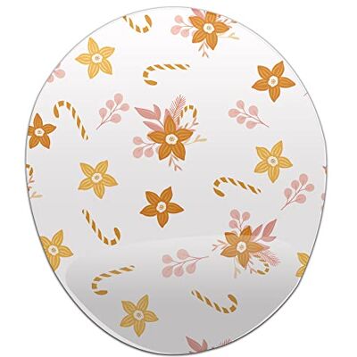 Bonamaison , Ergonomische muismat met polssteun, digitaal bedrukte muismat tegen schede problemen, antislip onderkant, voor kantoor en thuis, afmetingen: 20 x 23 cm Bonamaison , Ergonomische muismat met polssteun, digitaal bedrukte muismat tegen schede problemen, antislip onderkant, voor kantoor en thuis, afmetingen: 20 x 23 cm