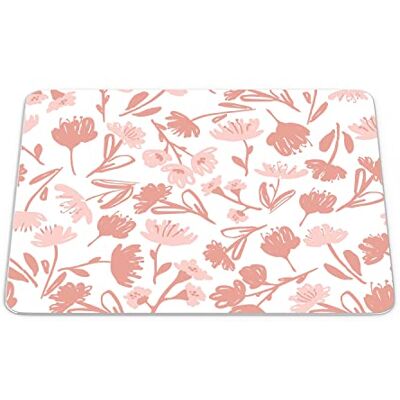 Bonamaison , Rechthoek digitaal bedrukte muismat, antislip onderkant, voor kantoor en thuis, afmetingen: 22x18 cm Bonamaison , Rechthoek digitaal bedrukte muismat, antislip onderkant, voor kantoor en thuis, afmetingen: 22x18 cm