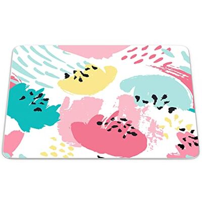 Bonamaison , Rechthoek digitaal bedrukte muismat, antislip onderkant, voor kantoor en thuis, afmetingen: 22x18 cm Bonamaison , Rechthoek digitaal bedrukte muismat, antislip onderkant, voor kantoor en thuis, afmetingen: 22x18 cm