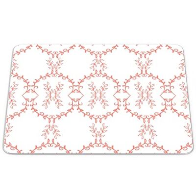 Bonamaison , Rechthoek digitaal bedrukte muismat, antislip onderkant, voor kantoor en thuis, afmetingen: 22x18 cm Bonamaison , Rechthoek digitaal bedrukte muismat, antislip onderkant, voor kantoor en thuis, afmetingen: 22x18 cm