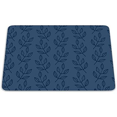 Bonamaison , Rechthoek digitaal bedrukte muismat, antislip onderkant, voor kantoor en thuis, afmetingen: 22x18 cm Bonamaison , Rechthoek digitaal bedrukte muismat, antislip onderkant, voor kantoor en thuis, afmetingen: 22x18 cm