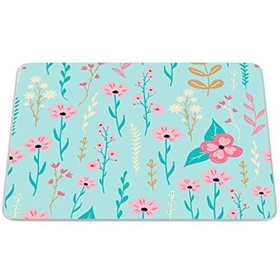 Bonamaison , Rechthoek digitaal bedrukte muismat, antislip onderkant, voor kantoor en thuis, afmetingen: 22x18 cm Bonamaison , Rechthoek digitaal bedrukte muismat, antislip onderkant, voor kantoor en thuis, afmetingen: 22x18 cm