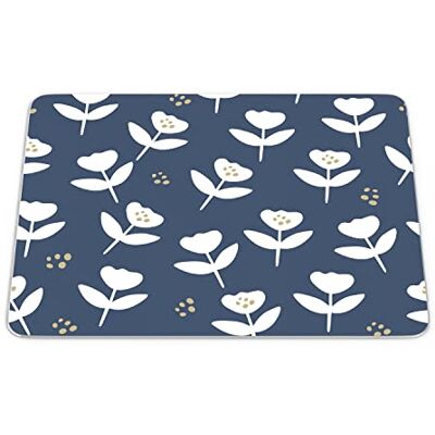 Bonamaison , Rechthoek digitaal bedrukte muismat, antislip onderkant, voor kantoor en thuis, afmetingen: 22x18 cm Bonamaison , Rechthoek digitaal bedrukte muismat, antislip onderkant, voor kantoor en thuis, afmetingen: 22x18 cm