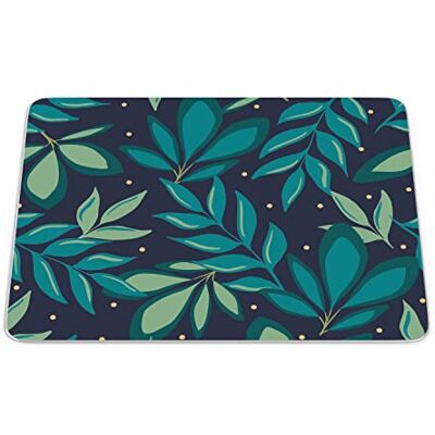 Bonamaison , Rechthoek digitaal bedrukte muismat, antislip onderkant, voor kantoor en thuis, afmetingen: 22x18 cm Bonamaison , Rechthoek digitaal bedrukte muismat, antislip onderkant, voor kantoor en thuis, afmetingen: 22x18 cm