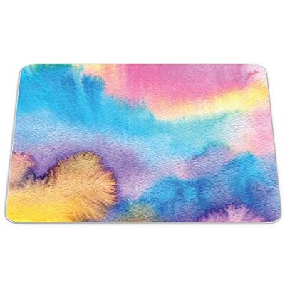 Bonamaison , Rechthoek digitaal bedrukte muismat, antislip onderkant, voor kantoor en thuis, afmetingen: 22x18 cm Bonamaison , Rechthoek digitaal bedrukte muismat, antislip onderkant, voor kantoor en thuis, afmetingen: 22x18 cm
