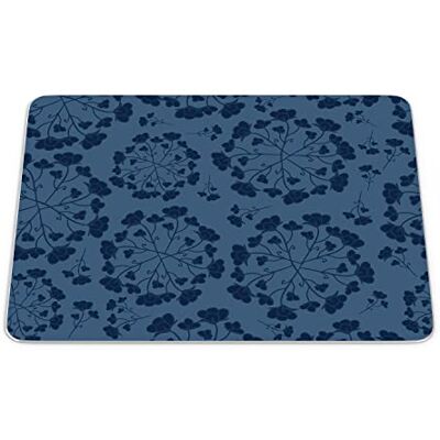 Bonamaison , Rechthoek digitaal bedrukte muismat, antislip onderkant, voor kantoor en thuis, afmetingen: 22x18 cm Bonamaison , Rechthoek digitaal bedrukte muismat, antislip onderkant, voor kantoor en thuis, afmetingen: 22x18 cm