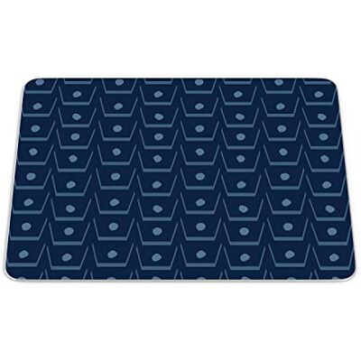 Bonamaison , Rechthoek digitaal bedrukte muismat, antislip onderkant, voor kantoor en thuis, afmetingen: 22x18 cm Bonamaison , Rechthoek digitaal bedrukte muismat, antislip onderkant, voor kantoor en thuis, afmetingen: 22x18 cm