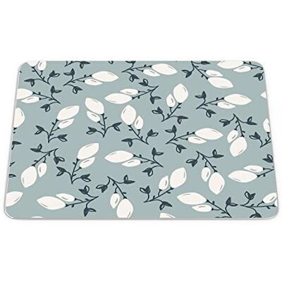 Bonamaison , Rechthoek digitaal bedrukte muismat, antislip onderkant, voor kantoor en thuis, afmetingen: 22x18 cm Bonamaison , Rechthoek digitaal bedrukte muismat, antislip onderkant, voor kantoor en thuis, afmetingen: 22x18 cm
