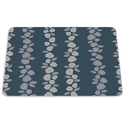 Bonamaison , Rechthoek digitaal bedrukte muismat, antislip onderkant, voor kantoor en thuis, afmetingen: 22x18 cm Bonamaison , Rechthoek digitaal bedrukte muismat, antislip onderkant, voor kantoor en thuis, afmetingen: 22x18 cm