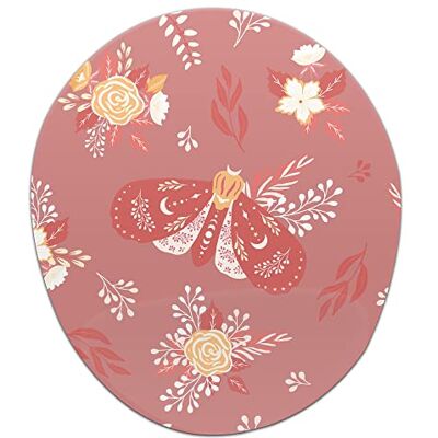 Bonamaison , Ergonomische muismat met polssteun, digitaal bedrukte muismat tegen schede problemen, antislip onderkant, voor kantoor en thuis, afmetingen: 20 x 23 cm Bonamaison , Ergonomische muismat met polssteun, digitaal bedrukte muismat tegen schede problemen, antislip onderkant, voor kantoor en thuis, afmetingen: 20 x 23 cm