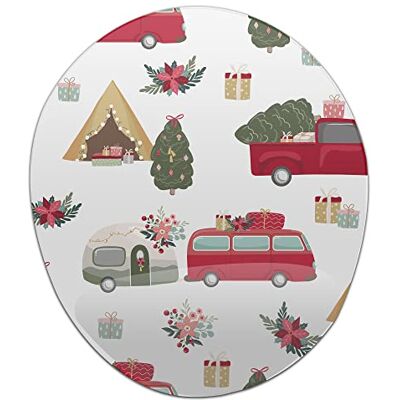 Bonamaison , Ergonomische muismat met polssteun, digitaal bedrukte muismat tegen schede problemen, antislip onderkant, voor kantoor en thuis, afmetingen: 20 x 23 cm Bonamaison , Ergonomische muismat met polssteun, digitaal bedrukte muismat tegen schede problemen, antislip onderkant, voor kantoor en thuis, afmetingen: 20 x 23 cm