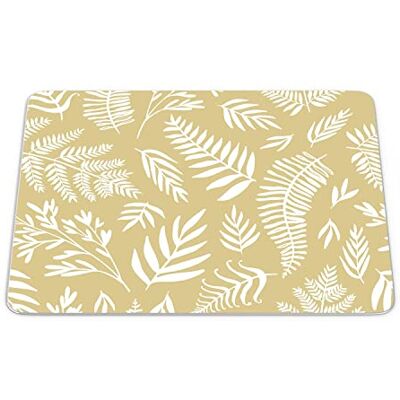 Bonamaison , Rechthoek digitaal bedrukte muismat, antislip onderkant, voor kantoor en thuis, afmetingen: 22x18 cm Bonamaison , Rechthoek digitaal bedrukte muismat, antislip onderkant, voor kantoor en thuis, afmetingen: 22x18 cm