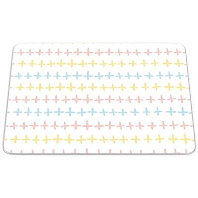 Bonamaison , Rechthoek digitaal bedrukte muismat, antislip onderkant, voor kantoor en thuis, afmetingen: 22x18 cm Bonamaison , Rechthoek digitaal bedrukte muismat, antislip onderkant, voor kantoor en thuis, afmetingen: 22x18 cm