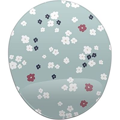 Bonamaison , Ergonomische muismat met polssteun, digitaal bedrukte muismat tegen schede problemen, antislip onderkant, voor kantoor en thuis, afmetingen: 20 x 23 cm Bonamaison , Ergonomische muismat met polssteun, digitaal bedrukte muismat tegen schede problemen, antislip onderkant, voor kantoor en thuis, afmetingen: 20 x 23 cm