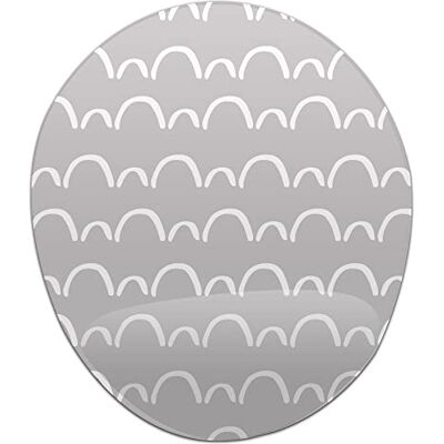 Bonamaison , Ergonomische muismat met polssteun, digitaal bedrukte muismat tegen schede problemen, antislip onderkant, voor kantoor en thuis, afmetingen: 20 x 23 cm Bonamaison , Ergonomische muismat met polssteun, digitaal bedrukte muismat tegen schede problemen, antislip onderkant, voor kantoor en thuis, afmetingen: 20 x 23 cm