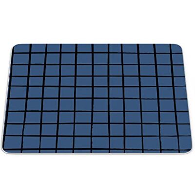 Bonamaison , Rechthoek digitaal bedrukte muismat, antislip onderkant, voor kantoor en thuis, afmetingen: 22x18 cm Bonamaison , Rechthoek digitaal bedrukte muismat, antislip onderkant, voor kantoor en thuis, afmetingen: 22x18 cm