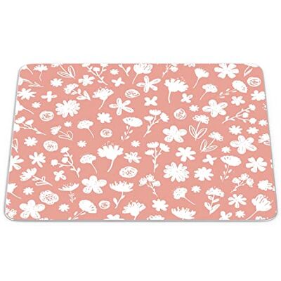 Bonamaison , Rechthoek digitaal bedrukte muismat, antislip onderkant, voor kantoor en thuis, afmetingen: 22x18 cm Bonamaison , Rechthoek digitaal bedrukte muismat, antislip onderkant, voor kantoor en thuis, afmetingen: 22x18 cm