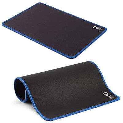 DR1TECH Anka+ Gaming-muismat voor bureau, 25 x 35 cm, ergonomisch, waterdicht, antislip, milieuvriendelijk, 100% natuurlijk rubber voor maximale vloeistof DR1TECH Anka+ Gaming-muismat voor bureau, 25 x 35 cm, ergonomisch, waterdicht, antislip, milieuvriendelijk, 100% natuurlijk rubber voor maximale vloeistof
