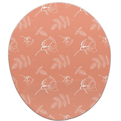 Bonamaison , Ergonomische muismat met polssteun, digitaal bedrukte muismat tegen schede problemen, antislip onderkant, voor kantoor en thuis, afmetingen: 20 x 23 cm Bonamaison , Ergonomische muismat met polssteun, digitaal bedrukte muismat tegen schede problemen, antislip onderkant, voor kantoor en thuis, afmetingen: 20 x 23 cm