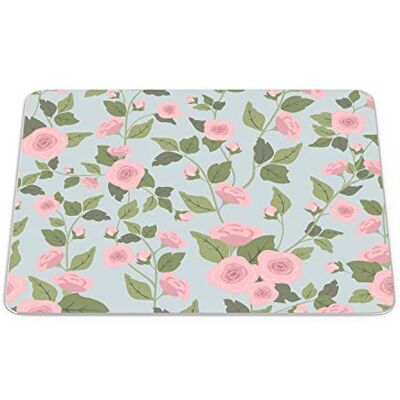 Bonamaison , Rechthoek digitaal bedrukte muismat, antislip onderkant, voor kantoor en thuis, afmetingen: 22x18 cm Bonamaison , Rechthoek digitaal bedrukte muismat, antislip onderkant, voor kantoor en thuis, afmetingen: 22x18 cm