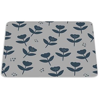 Bonamaison , Rechthoek digitaal bedrukte muismat, antislip onderkant, voor kantoor en thuis, afmetingen: 22x18 cm Bonamaison , Rechthoek digitaal bedrukte muismat, antislip onderkant, voor kantoor en thuis, afmetingen: 22x18 cm