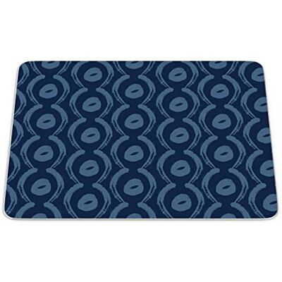 Bonamaison , Rechthoek digitaal bedrukte muismat, antislip onderkant, voor kantoor en thuis, afmetingen: 22x18 cm Bonamaison , Rechthoek digitaal bedrukte muismat, antislip onderkant, voor kantoor en thuis, afmetingen: 22x18 cm