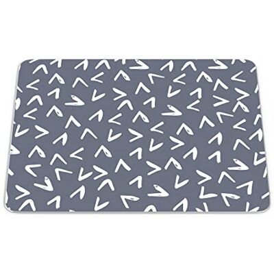 Bonamaison , Rechthoek digitaal bedrukte muismat, antislip onderkant, voor kantoor en thuis, afmetingen: 22x18 cm Bonamaison , Rechthoek digitaal bedrukte muismat, antislip onderkant, voor kantoor en thuis, afmetingen: 22x18 cm