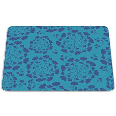 Bonamaison , Rechthoek digitaal bedrukte muismat, antislip onderkant, voor kantoor en thuis, afmetingen: 22x18 cm Bonamaison , Rechthoek digitaal bedrukte muismat, antislip onderkant, voor kantoor en thuis, afmetingen: 22x18 cm