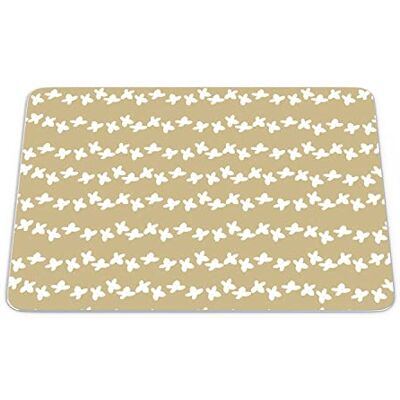 Bonamaison , Rechthoek digitaal bedrukte muismat, antislip onderkant, voor kantoor en thuis, afmetingen: 22x18 cm Bonamaison , Rechthoek digitaal bedrukte muismat, antislip onderkant, voor kantoor en thuis, afmetingen: 22x18 cm