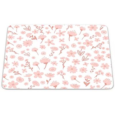 Bonamaison , Rechthoek digitaal bedrukte muismat, antislip onderkant, voor kantoor en thuis, afmetingen: 22x18 cm Bonamaison , Rechthoek digitaal bedrukte muismat, antislip onderkant, voor kantoor en thuis, afmetingen: 22x18 cm