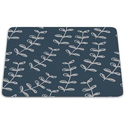 Bonamaison , Rechthoek digitaal bedrukte muismat, antislip onderkant, voor kantoor en thuis, afmetingen: 22x18 cm Bonamaison , Rechthoek digitaal bedrukte muismat, antislip onderkant, voor kantoor en thuis, afmetingen: 22x18 cm