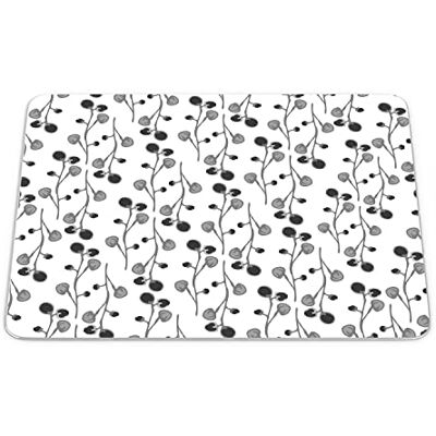 Bonamaison , Rechthoek digitaal bedrukte muismat, antislip onderkant, voor kantoor en thuis, afmetingen: 22x18 cm Bonamaison , Rechthoek digitaal bedrukte muismat, antislip onderkant, voor kantoor en thuis, afmetingen: 22x18 cm