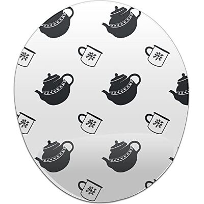 Bonamaison , Ergonomische muismat met polssteun, digitaal bedrukte muismat tegen schede problemen, antislip onderkant, voor kantoor en thuis, afmetingen: 20 x 23 cm Bonamaison , Ergonomische muismat met polssteun, digitaal bedrukte muismat tegen schede problemen, antislip onderkant, voor kantoor en thuis, afmetingen: 20 x 23 cm