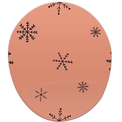Bonamaison , Ergonomische muismat met polssteun, digitale bedrukte muismat anti-speekselproblemen, antislip onderkant, voor kantoor en thuis, afmetingen: 20x23 cm Bonamaison , Ergonomische muismat met polssteun, digitale bedrukte muismat anti-speekselproblemen, antislip onderkant, voor kantoor en thuis, afmetingen: 20x23 cm