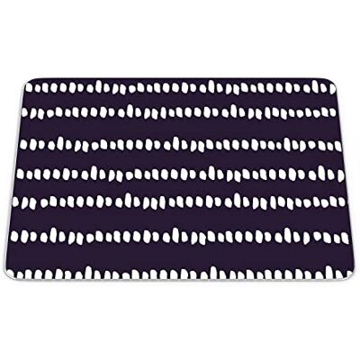 Bonamaison , Rechthoek digitaal bedrukte muismat, antislip onderkant, voor kantoor en thuis, afmetingen: 22x18 cm Bonamaison , Rechthoek digitaal bedrukte muismat, antislip onderkant, voor kantoor en thuis, afmetingen: 22x18 cm