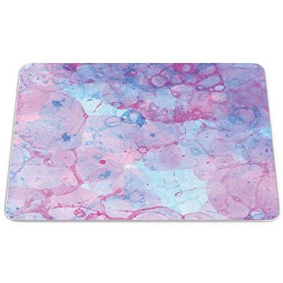 Bonamaison , Rechthoek digitaal bedrukte muismat, antislip onderkant, voor kantoor en thuis, afmetingen: 22x18 cm Bonamaison , Rechthoek digitaal bedrukte muismat, antislip onderkant, voor kantoor en thuis, afmetingen: 22x18 cm