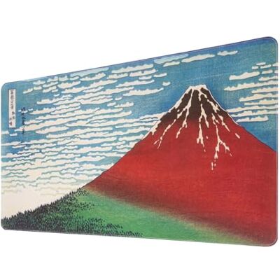 Grupo Erik XXL Mouse Pad Hokusai Gaming Desk Mat 23.6 x 13.8 inches Faux Leather Mat, Keyboard & Mouse Mat Large Japanese Art Gifts, Gaming Gifts Gamer Grupo Erik XXL Mouse Pad Hokusai Gaming Desk Mat 23.6 x 13.8 inches Faux Leather Mat, Keyboard & Mouse Mat Large Japanese Art Gifts, Gaming Gifts Gamer