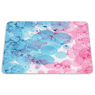 Bonamaison , Rechthoek digitaal bedrukte muismat, antislip onderkant, voor kantoor en thuis, afmetingen: 22x18 cm Bonamaison , Rechthoek digitaal bedrukte muismat, antislip onderkant, voor kantoor en thuis, afmetingen: 22x18 cm