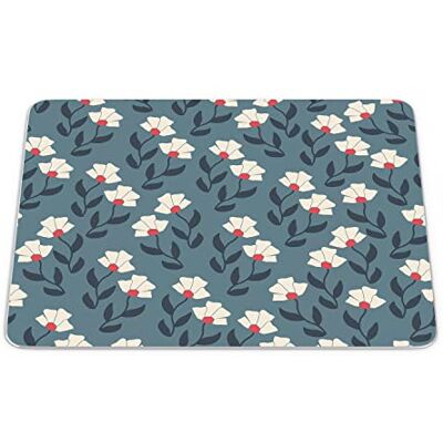 Bonamaison , Rechthoek digitaal bedrukte muismat, antislip onderkant, voor kantoor en thuis, afmetingen: 22x18 cm Bonamaison , Rechthoek digitaal bedrukte muismat, antislip onderkant, voor kantoor en thuis, afmetingen: 22x18 cm