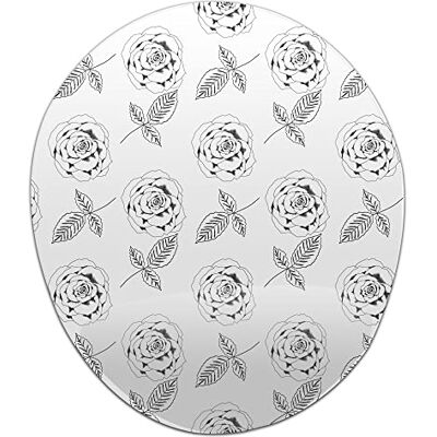 Bonamaison , Ergonomische muismat met polssteun, digitale bedrukte muismat anti-speekselproblemen, antislip onderkant, voor kantoor en thuis, afmetingen: 20x23 cm Bonamaison , Ergonomische muismat met polssteun, digitale bedrukte muismat anti-speekselproblemen, antislip onderkant, voor kantoor en thuis, afmetingen: 20x23 cm