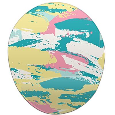 Bonamaison , Ergonomische muismat met polssteun, digitale bedrukte muismat anti-speekselproblemen, antislip onderkant, voor kantoor en thuis, afmetingen: 20x23 cm Bonamaison , Ergonomische muismat met polssteun, digitale bedrukte muismat anti-speekselproblemen, antislip onderkant, voor kantoor en thuis, afmetingen: 20x23 cm