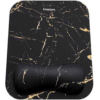 Gimars Muismat met Gelkussen, Grote Mouse Pad met Ergonomische Polssteun, Gel Mousepad met Comfortabele Handsteun en Antislip Basis voor Computer en Kantoor PC Gaming, Marmer Gimars Muismat met Gelkussen, Grote Mouse Pad met Ergonomische Polssteun, Gel Mousepad met Comfortabele Handsteun en Antislip Basis voor Computer en Kantoor PC Gaming, Marmer