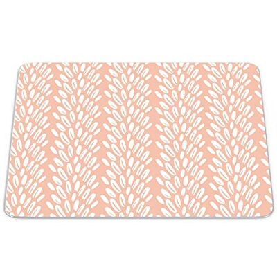 Bonamaison , Rechthoek digitaal bedrukte muismat, antislip onderkant, voor kantoor en thuis, afmetingen: 22x18 cm Bonamaison , Rechthoek digitaal bedrukte muismat, antislip onderkant, voor kantoor en thuis, afmetingen: 22x18 cm
