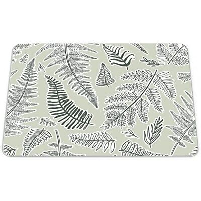 Bonamaison , Rechthoek digitaal bedrukte muismat, antislip onderkant, voor kantoor en thuis, afmetingen: 22x18 cm Bonamaison , Rechthoek digitaal bedrukte muismat, antislip onderkant, voor kantoor en thuis, afmetingen: 22x18 cm