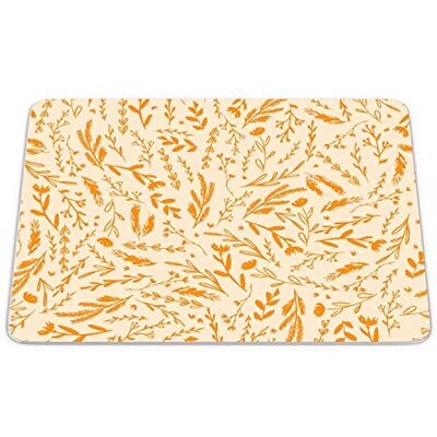 Bonamaison , Rechthoek digitaal bedrukte muismat, antislip onderkant, voor kantoor en thuis, afmetingen: 22x18 cm Bonamaison , Rechthoek digitaal bedrukte muismat, antislip onderkant, voor kantoor en thuis, afmetingen: 22x18 cm