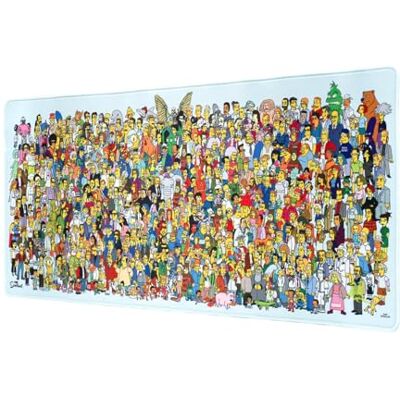 Grupo Erik XXL Mouse Pad The Simpsons Gifts Gaming Desk Mat 31.5 x 13.8 inches, Non-Slip Rubber Keyboard & Mouse Mat Large Gaming Gifts Gamer Grupo Erik XXL Mouse Pad The Simpsons Gifts Gaming Desk Mat 31.5 x 13.8 inches, Non-Slip Rubber Keyboard & Mouse Mat Large Gaming Gifts Gamer