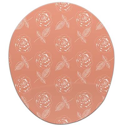 Bonamaison , Ergonomische muismat met polssteun, digitaal bedrukte muismat tegen schede problemen, antislip onderkant, voor kantoor en thuis, afmetingen: 20 x 23 cm Bonamaison , Ergonomische muismat met polssteun, digitaal bedrukte muismat tegen schede problemen, antislip onderkant, voor kantoor en thuis, afmetingen: 20 x 23 cm